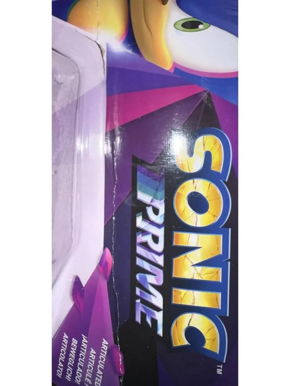 Netflix Sonic Prime Dr. Deep New York City Action Figure 2023 NEW Box Damage